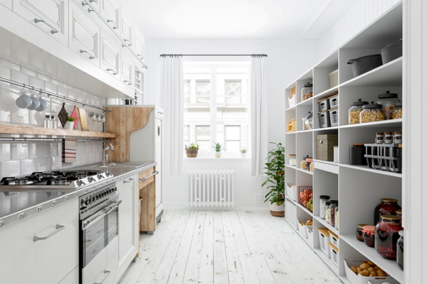 طراحی دکوراسیون آشپزخانه مطبخ دار