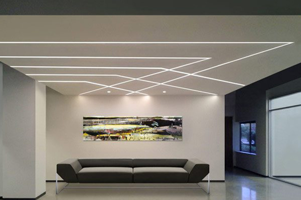 اهمیت لاین نوری در نورپردازی سقف و دیوار