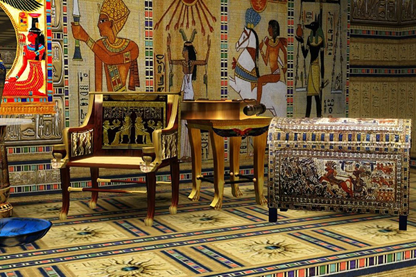 ویژگی های سبک مصری در دکوراسیون داخلی