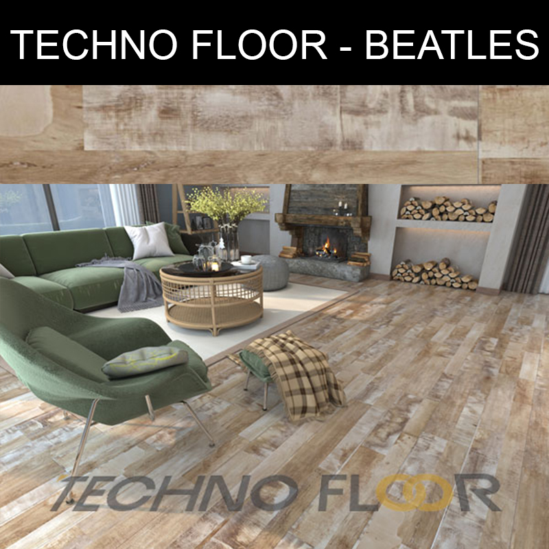 پارکت لمینت تکنو فلور کلاس بیتلز Techno Floor کد 2162