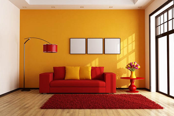 مکمل رنگ زرد در دکوراسیون خانه