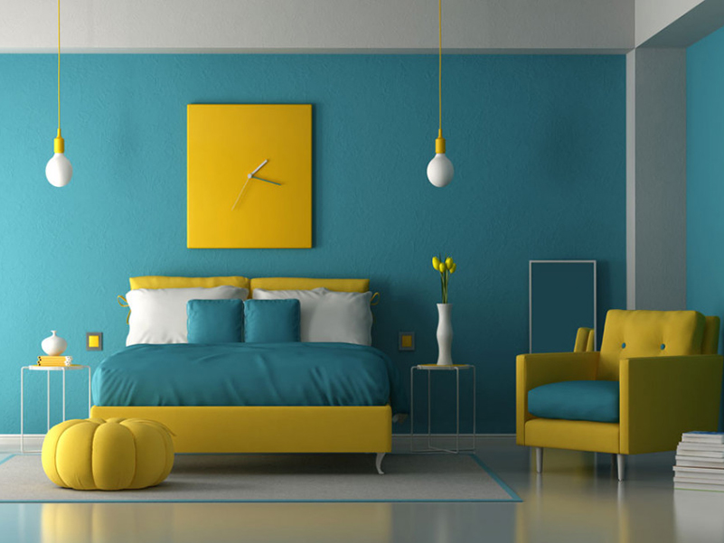 مناسبترین رنگ‌های اتاق خواب از نظر روانشناسی