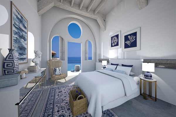 ویژگی های کلیدی طراحی اتاق خواب به سبک یونانی