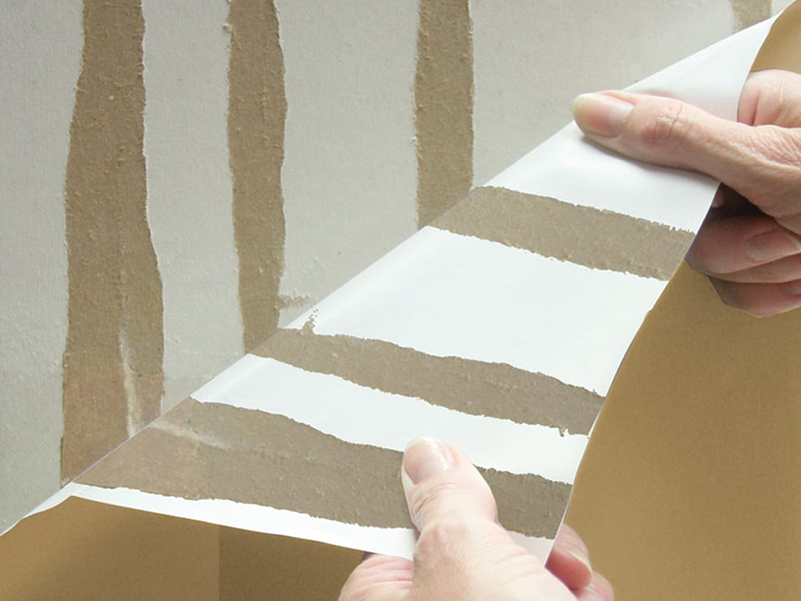 5 راهکار برای ترمیم کاغذ دیواری کنده شده