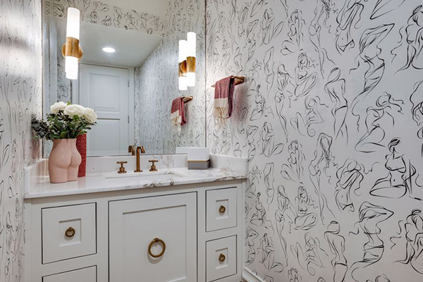 انواع کاغذ دیواری مخصوص سرویس بهداشتی